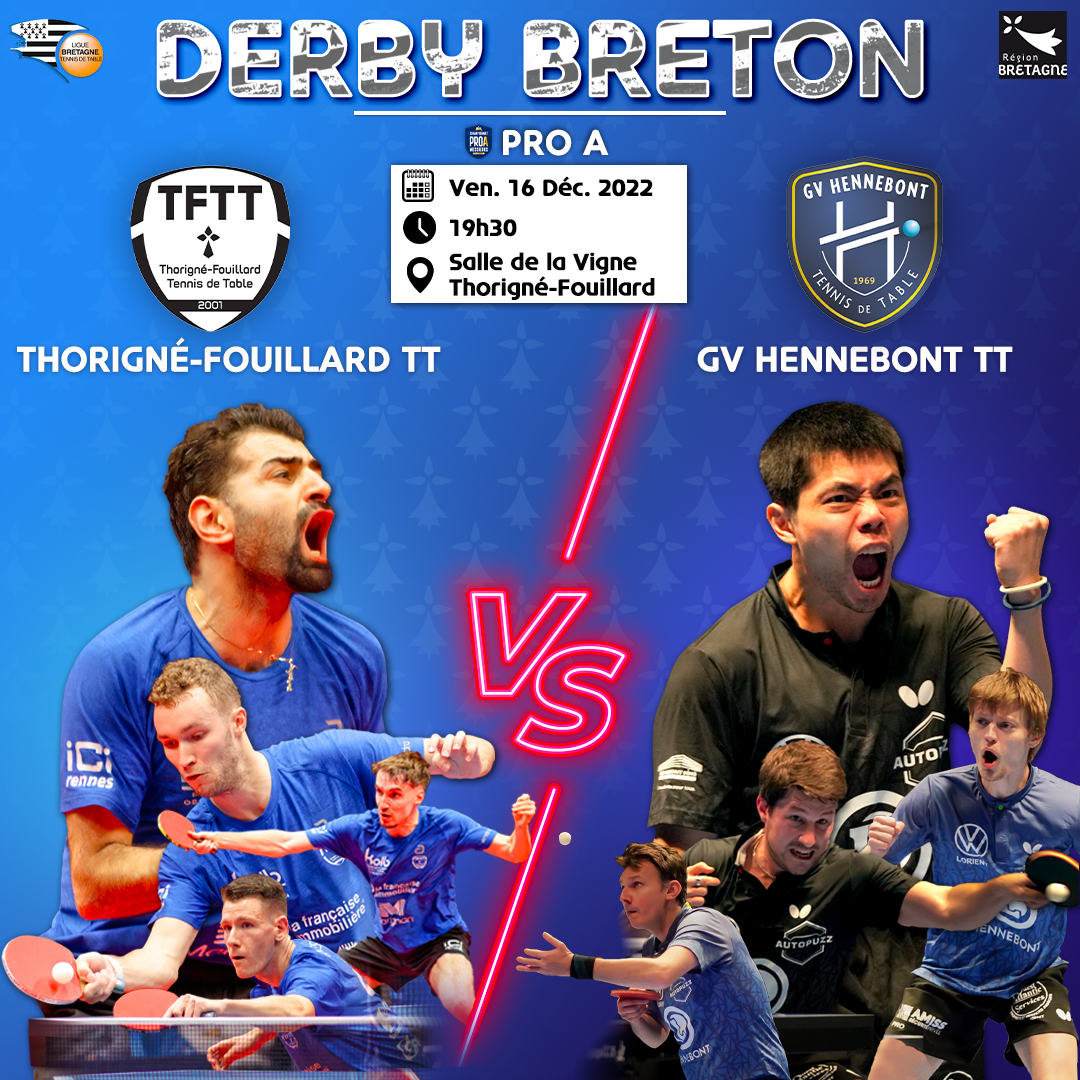 Tftt TFTT GV H - Ligue de Bretagne de Tennis de Table