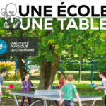 Opération “1 école/1 table” 2024-2025