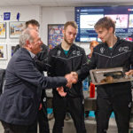 Le Président de la Ligue remet un trophée honorifique à Jules ROLLAND !