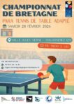 Championnat de Bretagne para tennis de table adapté