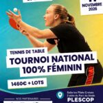 3ème Tournoi National Féminin à Plescop le 11 novembre 2026